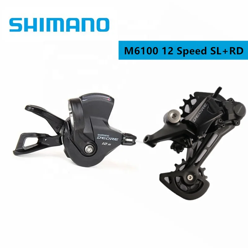 Переключатель передач DEORE M6100/SLX M7100 SL + RD задний переключатель M6100 12 Скоростей групсет для горного велосипеда