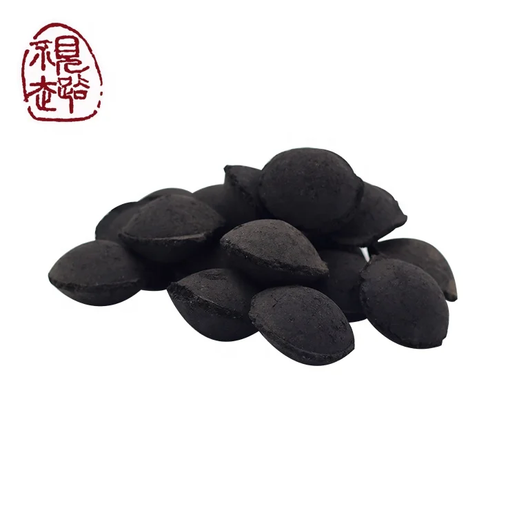 Machine made  fruit wood hardwood charcoal pillow briquette buyers price in Dubai