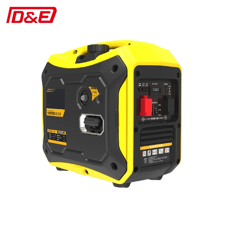 High Quality Dc 12V 24 volt 1.8KW silent portable generator For heavy trucks, vans, caravans and buses