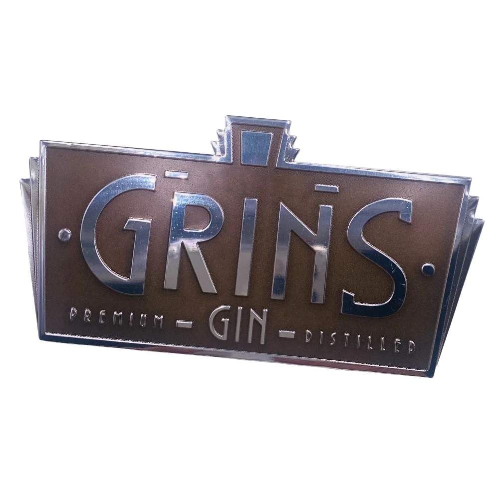 Customized Perfume Bottle Metal Label Custom Printing Waterproof Logo Pattern Embossed Sticker Sticky perfume bottle sticker