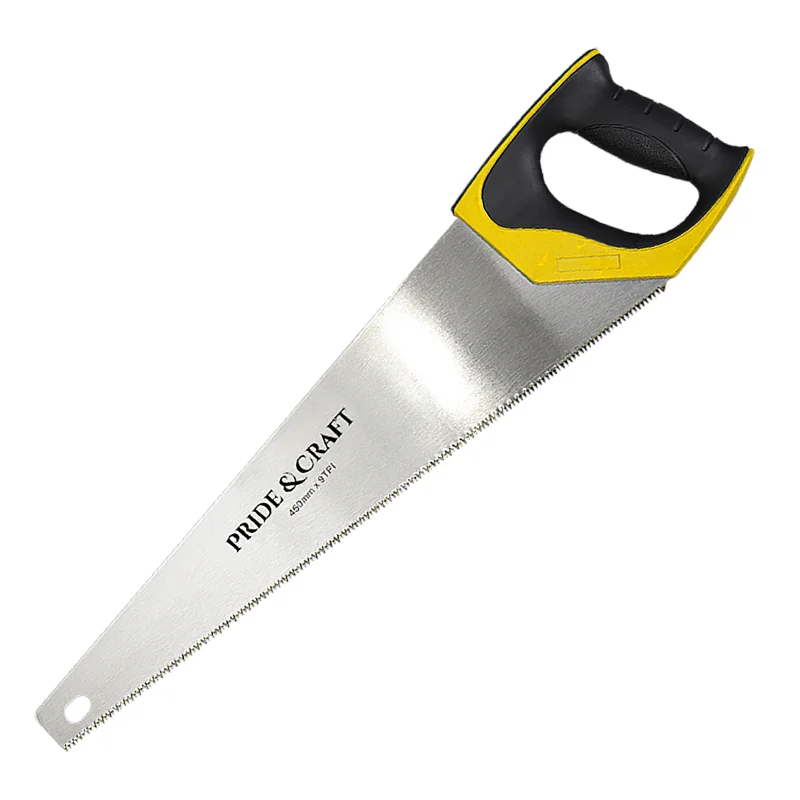 11 TPI Hand Saw For Sawing, Trimming, Gardening, Cutting Wood, Drywall, Plastic Pipes, Sharp Blade