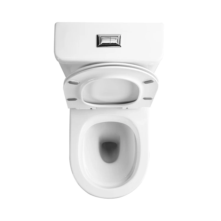 OVS Watermark Rimless Two Piece Toilet Bowl P-trap S-trap Wash Down Bathroom Dual Flush Straight Toilets