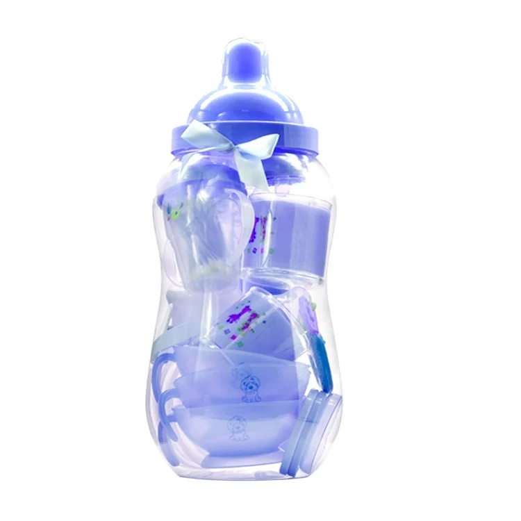Wholesale baby products of all types baby bottle bank newborn gift set baby feeding bottle set