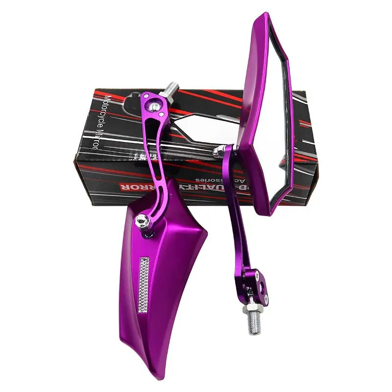 Universal Moto Mirrors Wholesale High Quality CNC Aluminum Motorcycle Rearview Rear View Side Mirror