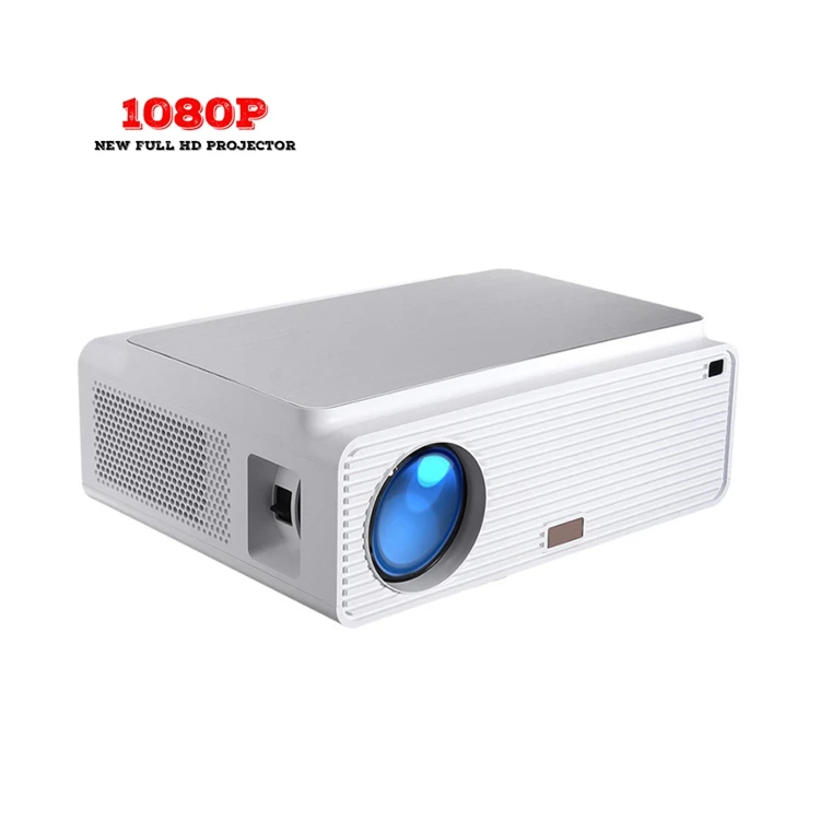 Светодиодный видеопроектор FHD 1080P портативный с поддержкой 4K Full HD 1080p домашний