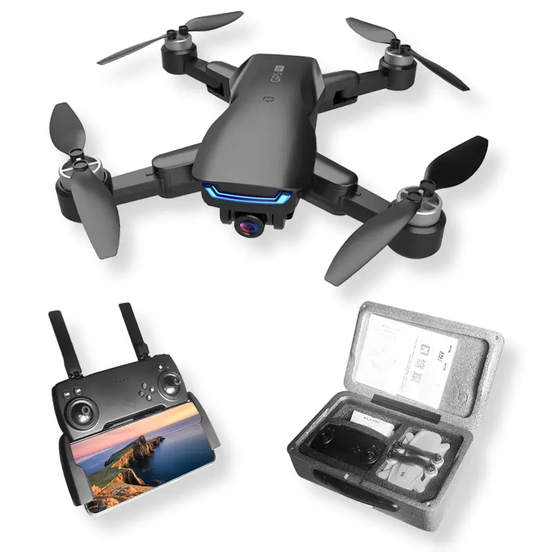  Профессиональные Мини-дроны LU5 Pro 4K бесщеточный двигатель с дистанционным управлением складной Gps радиоприемник