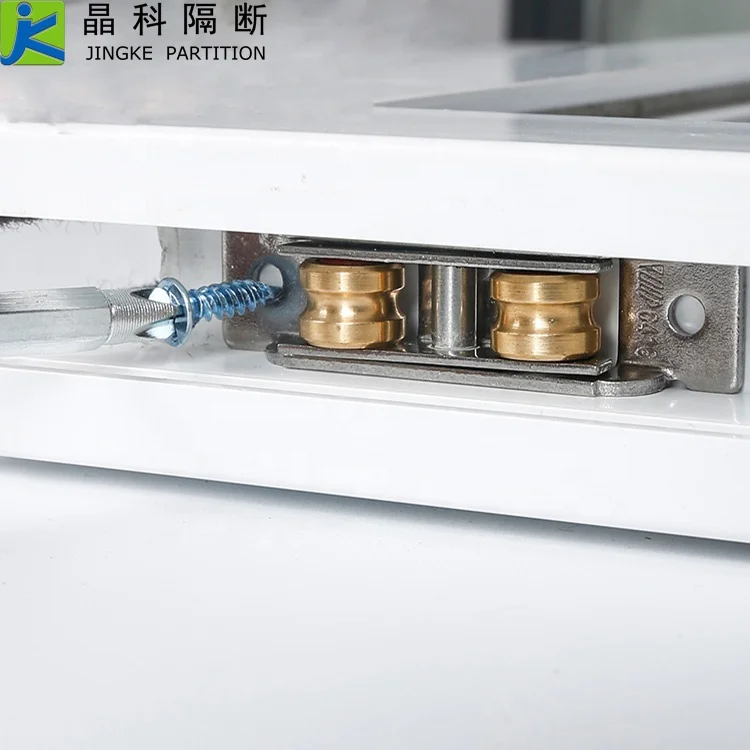 Стальные аксессуары для дверей и окон, стеклянные ролики для раздвижных дверей, латунные нейлоновые ролики с одной дорожкой