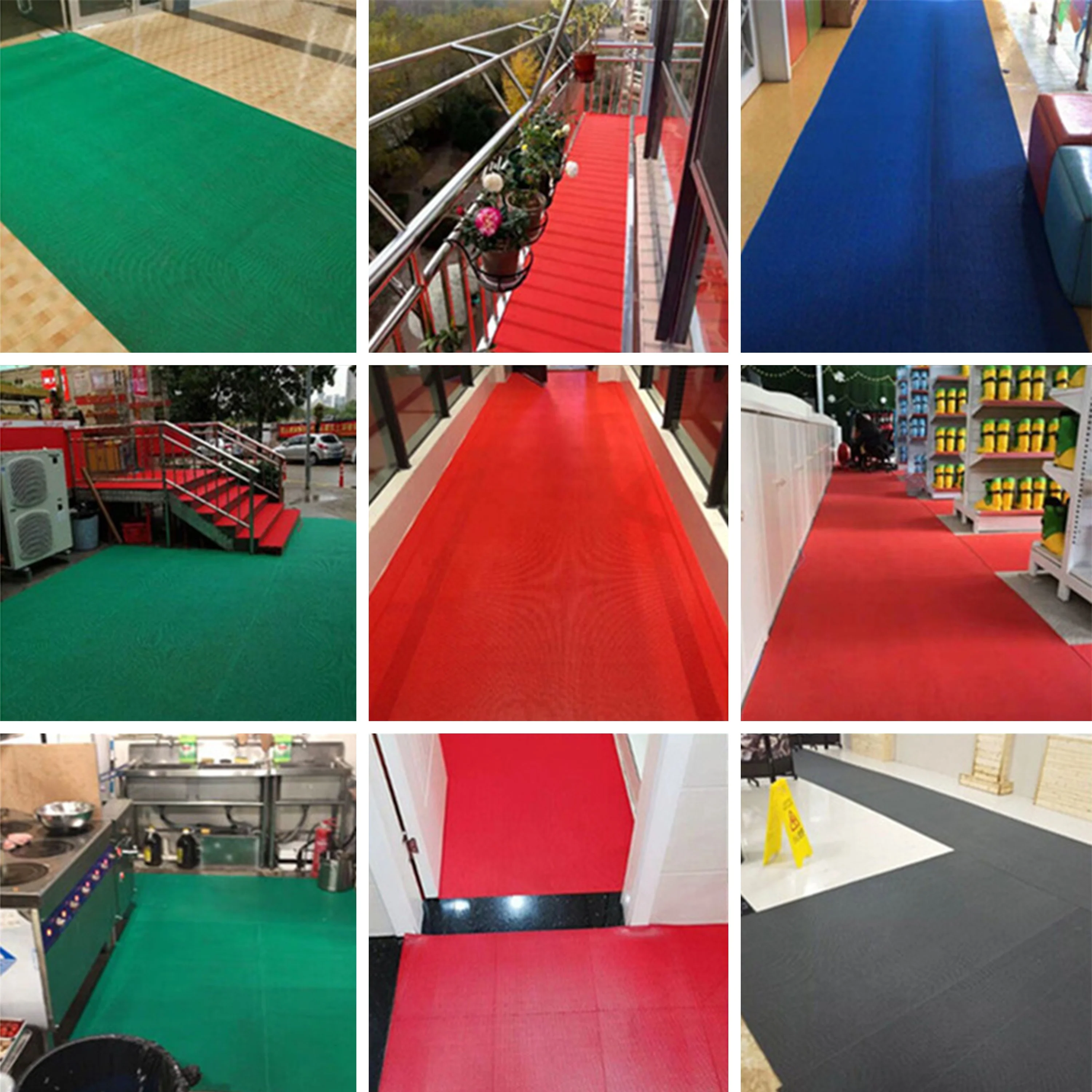 3G PVC vinyl Snake roll S mat door Mat House swimming pool Use Anti slip Foot  Mat