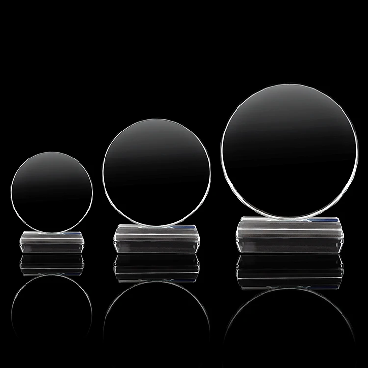On Sale unique design Multiple sizes Personalized Wholesale crystal award trophy