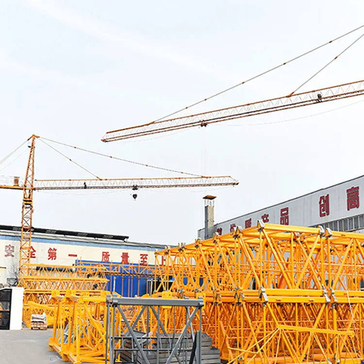 Gainjoys Высокое качество 20 тонный башенный кран телескопическая башня крана