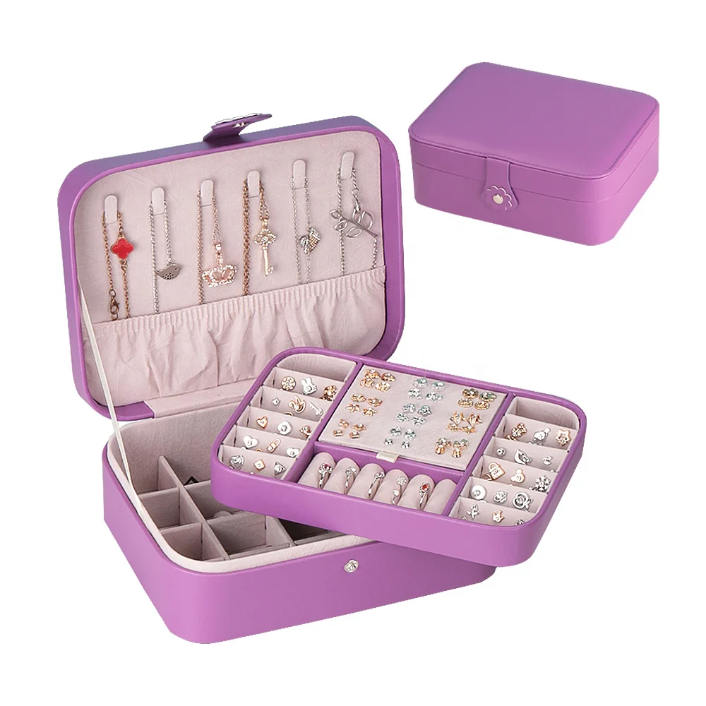 BMD фиолетовый безделушка коробка ювелирных изделий Лучшие Роскошные офисные подарки бизнес подарочный набор чехол-PU20009d