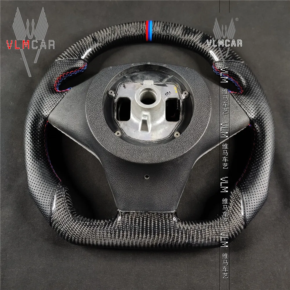 Carbon fiber steering wheel for BMW E60 M5 5Series/All BMW models can be customized