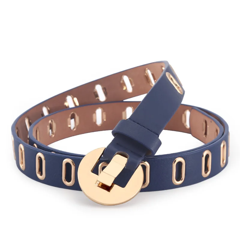 Fashion Wholesales Ladies Pu Belt For Women Buckle Adjustable Belt