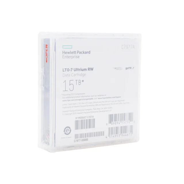 C7977A LTO-7 Ultrium 15TB RW HPE Data Cartridge
