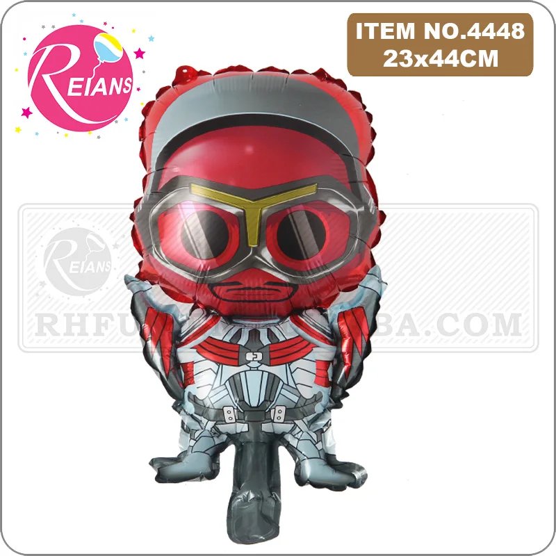 Mini Balloons Super Hero Captain hero Falcon Ant Man figures Foil Ballons Birthday Party Decoration Supplies Kids Toys Gifts