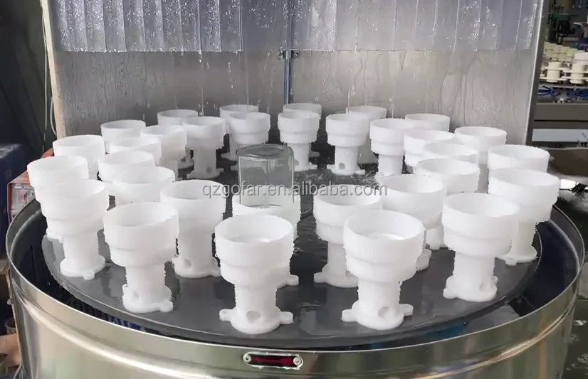 Semi Auto Bottle Washing Machine External Small Bottle Washing Machine