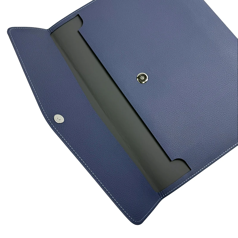 Receipt Contract PU Leather A4 File Folder Document Holder Envelope Folder Case with Snap Closure