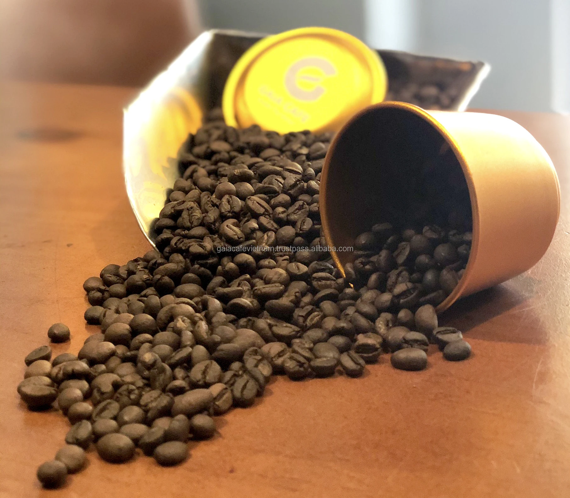 Roasted Arabica Catimor Fully-Wash Reasonable Price Coffee Beans Supplier Private Label Coffee Customized Packaging Green Coffee