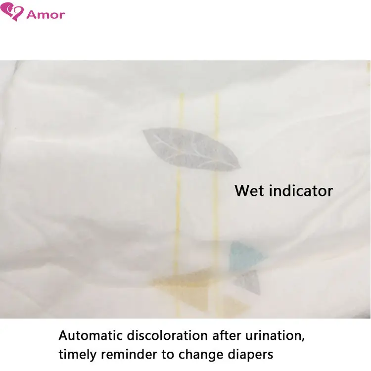 Free Samlpe Good Quality Comfortable a Grade Baby Diapers Non Woven Dry Factory Wholesale