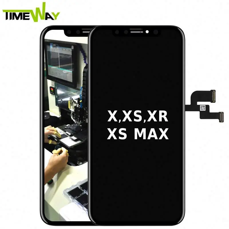 Original Brighter Display for iphone X Screen Lcd Touch Panel Mobile Lcd for iphone X Xr Xs 11 12 Pro Max Soft Oled Lcd Screen