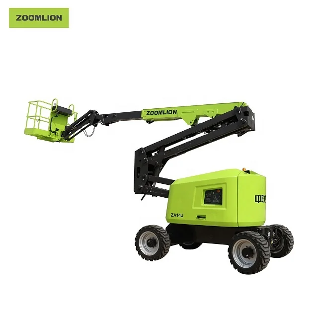 Zoomlion AWP official high quality ZA14J 14m diesel hydraulic cherry picker for sale