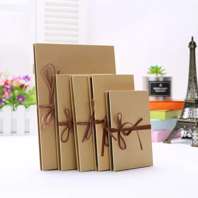 28 x 21 cm DIY custom gift blank logo oem accordion style folded paper craft memory book photo albums scrapbook album