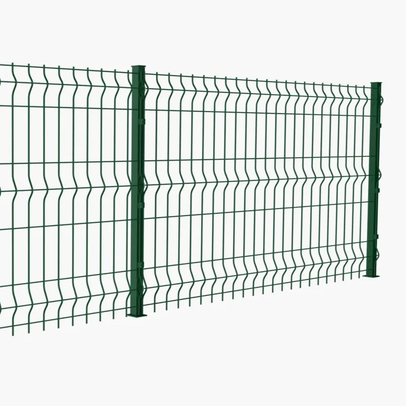 High Quality Galvanized Steel Metal PVC Coated 3d v Bending Curved Garden Farm Customized Welded Wire Mesh Panel Fencing