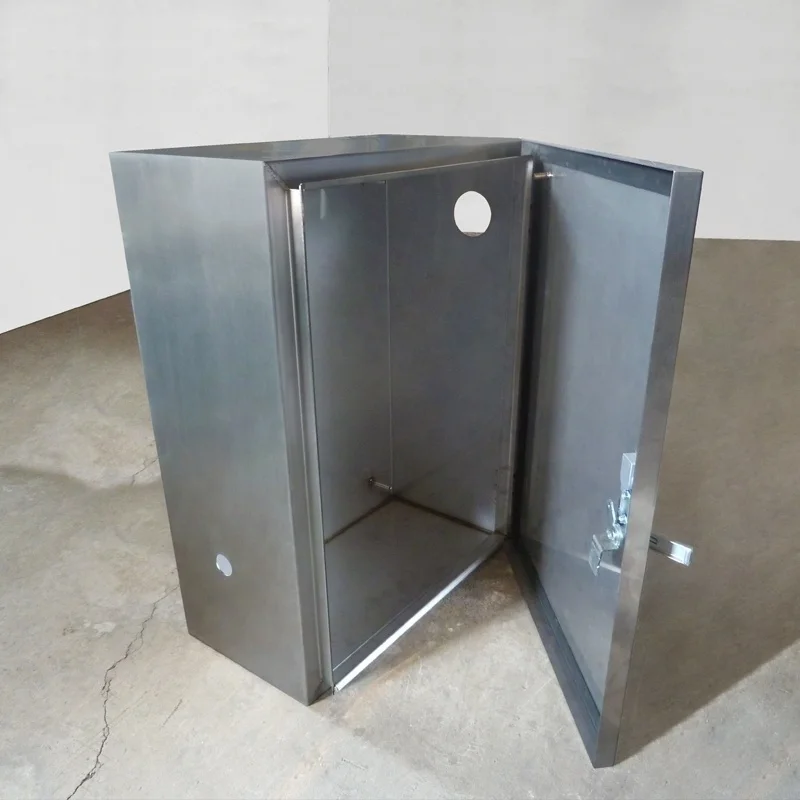 custom metal box stainless steel enclosure wall box electric battery cabinet enclosure stainless steel manufacturer