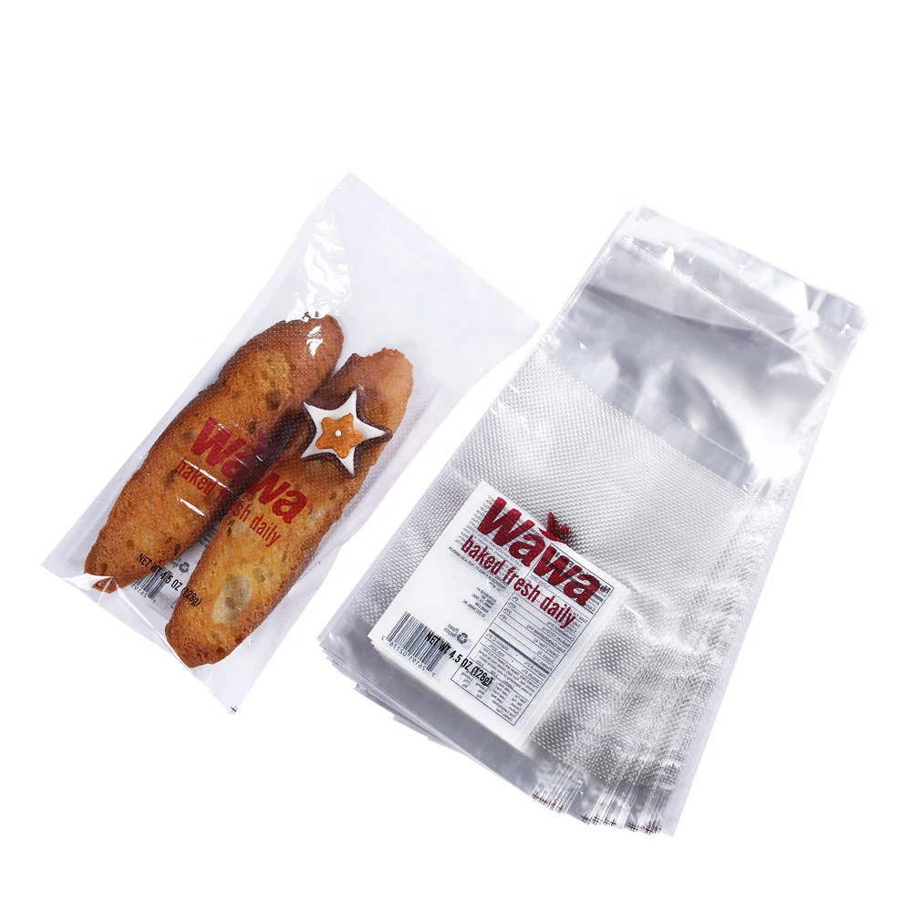 
plastic printing transparent sandwich goodie wedding christmas cookie packaging bread halloween candy bag 