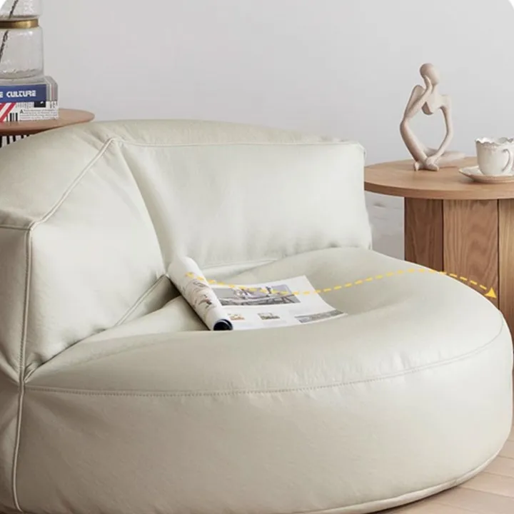 WESOME оптовая продажа изготовленный на заказ пенопласт вакуумный мешок для фасоли новая мебель Однопольный ленивый диван