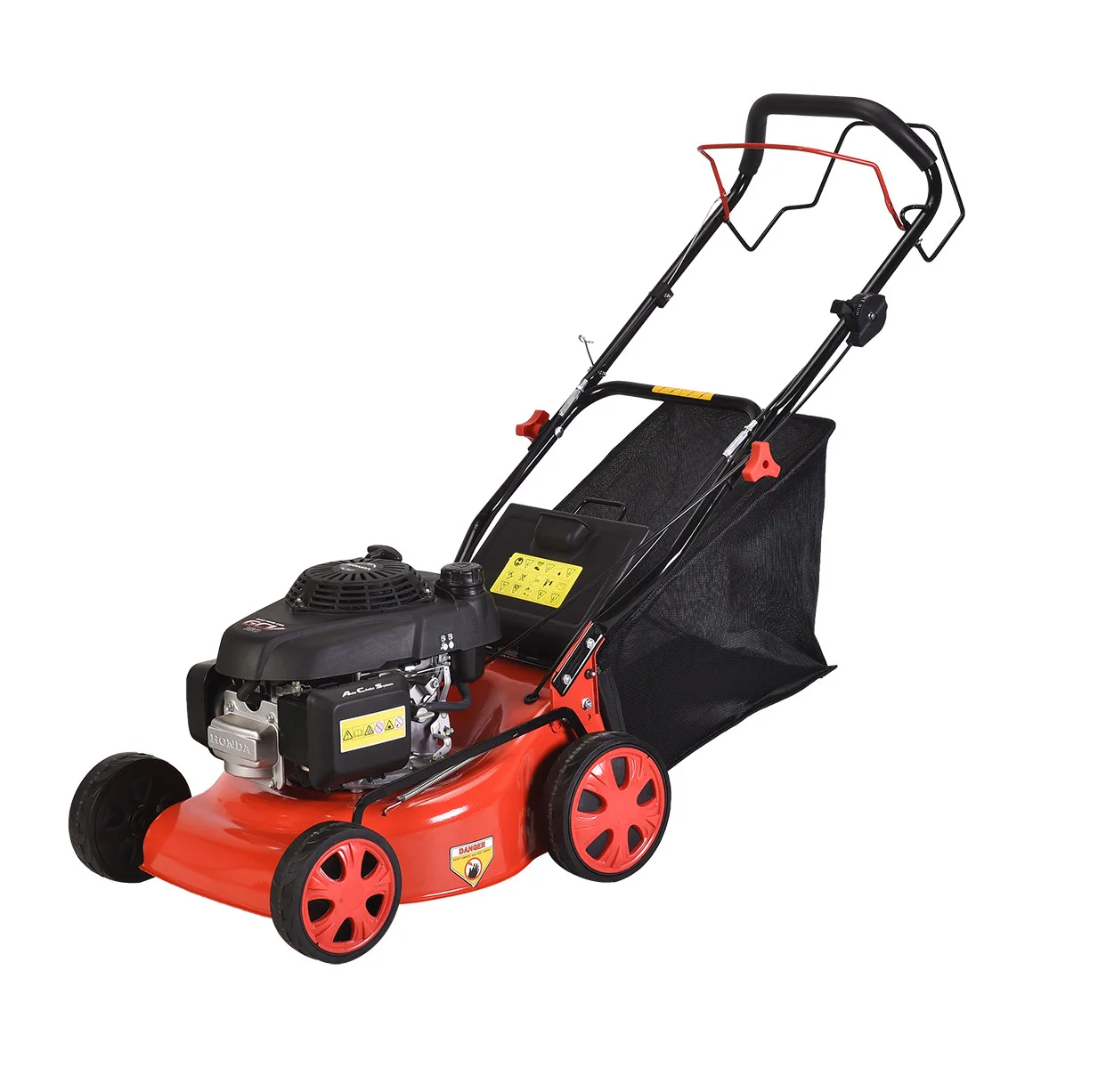 Honda engine mower steel deck lawn mower gasoline petrol grass cutter machine with mulching