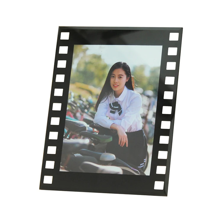 Film Design Glass Frame Modern Sublimation Crystal Photo Frame Crystal Frame Photo