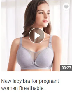 Custom Women sexy pregnant underwear removable padded motherhood pregnancy seamless maternity breastfeeding bra