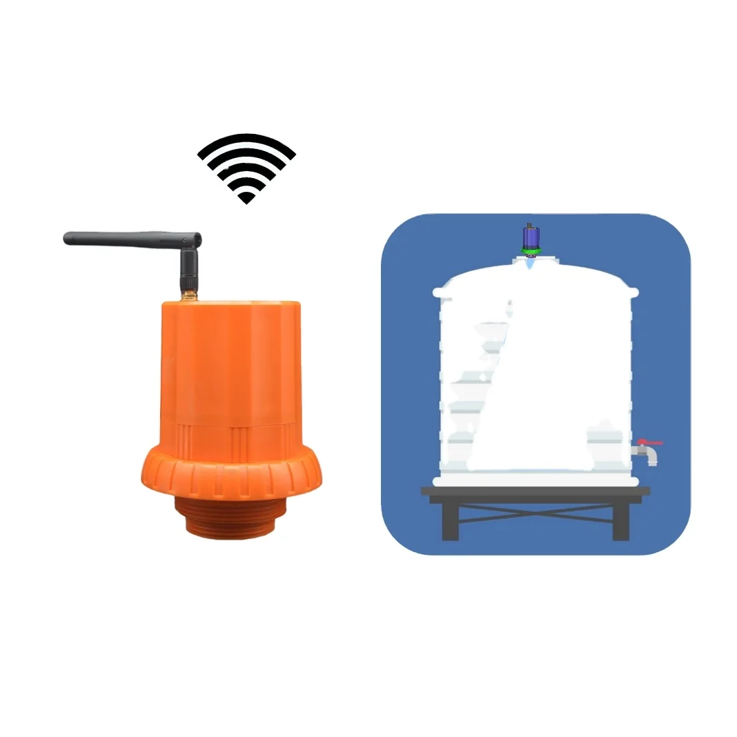 Factory good price Explosion proof ATEX DF555 wireless 4G NB-IoT LoRaWAN Sigfox fuel water tank ultrasonic distance level sensor