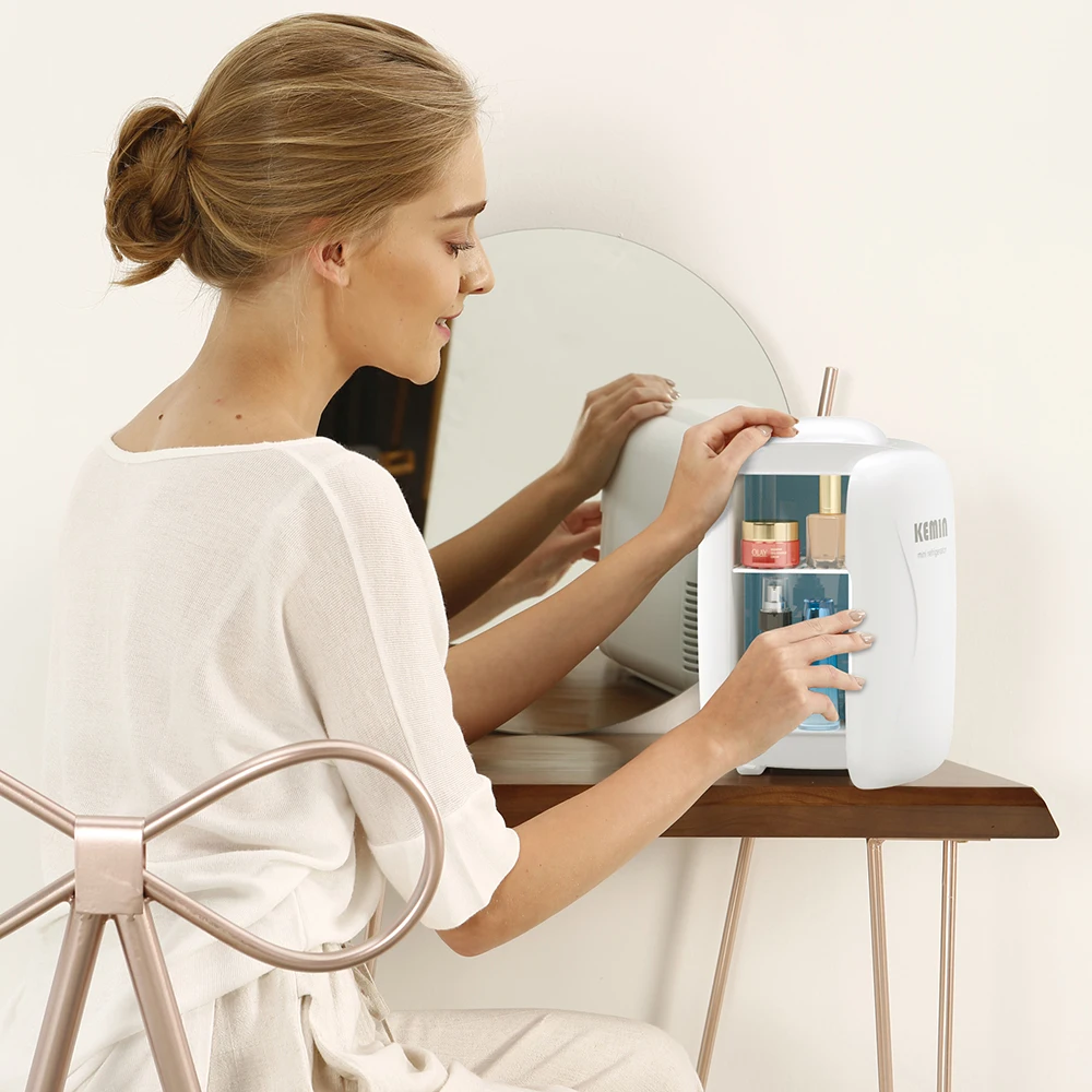 KEMIN Portable 4L USB Electric Mini Refrigerator Freezer Cold Fast Mini Fridge for Hotel Electric Minibar Small Fridge