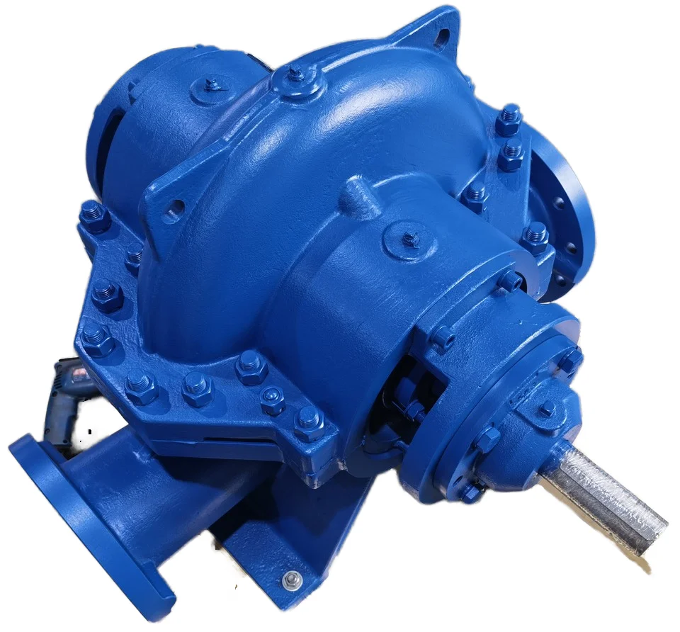 Fine Work Double Suction Axial Split Case Pump 200kw Power for Irrigation and Agriculture Water Distribution OEM ODM Supported