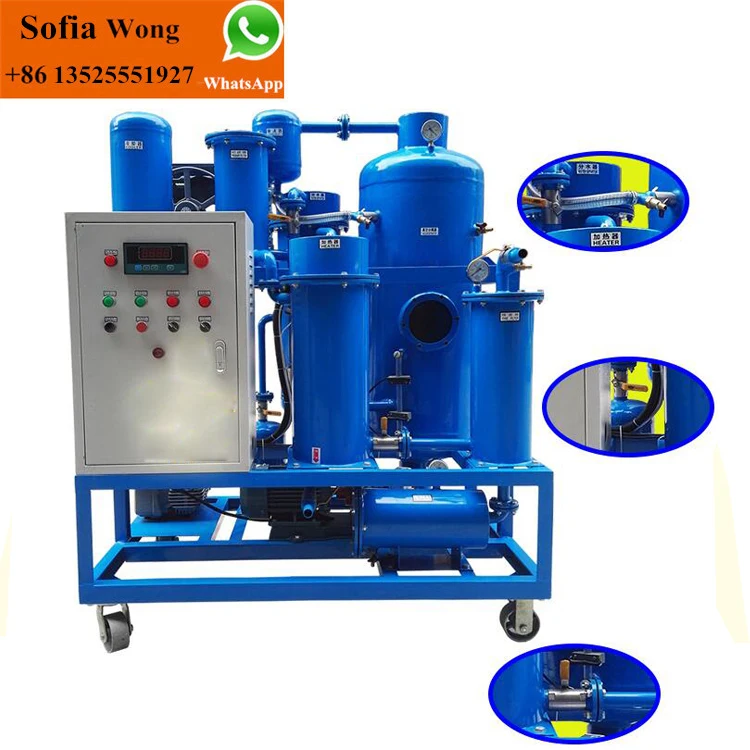 Food Grade Vegetable Oil Deodorizer Machine Oil Purifier /used cooking oil recycling machine