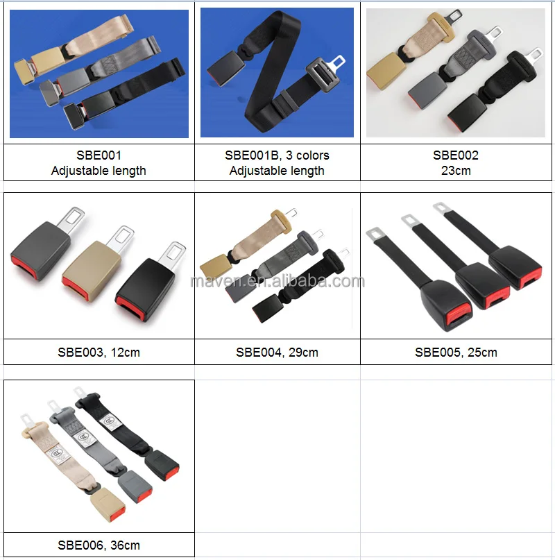 Seat Belt Catalog