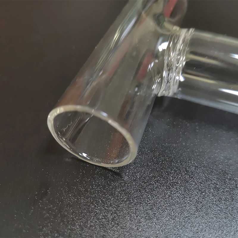 Factory Custom High Borosilicate T-shaped Glass Tube Heat Resistant Glass Tube