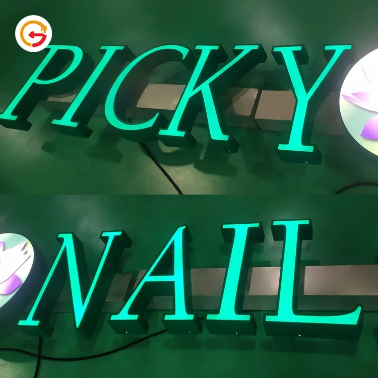 JAGUARSIGN Manufacturer Custom Signs for Business Front Lighting Logo Letreros Personalizados