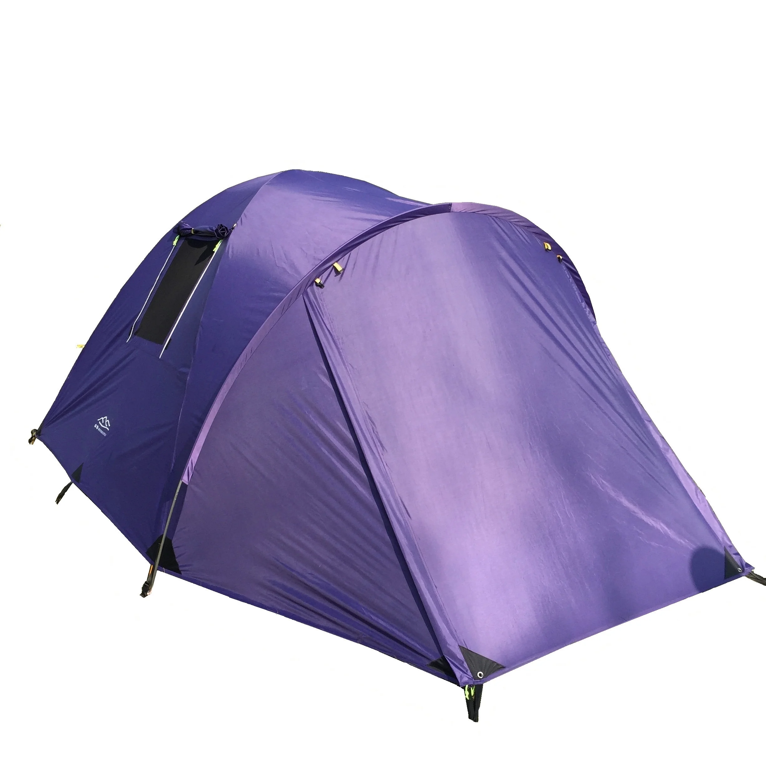 Wholesale Products China Tents Purple Color Family Size Dome 3 Man Camping Tents