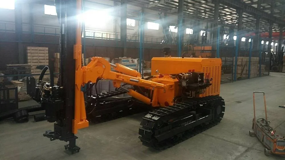KG726 Portable Mine Drill Rig Wagon Pneumatic Drilling Machine For Granite Quarry Most Popular Models In Africa