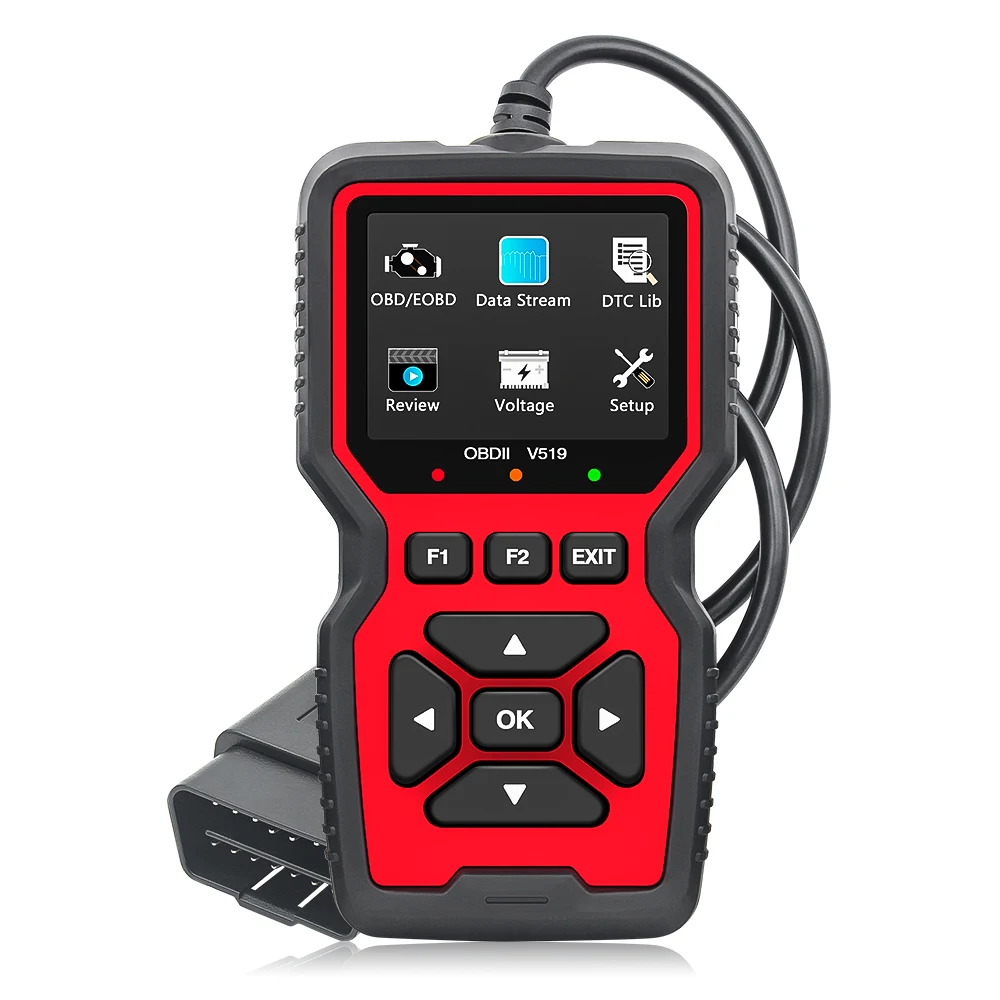 Car Diagnostic Tools V519 ELM327 Auto Code Reader Best OBD2  Full Function OBDII Scanner