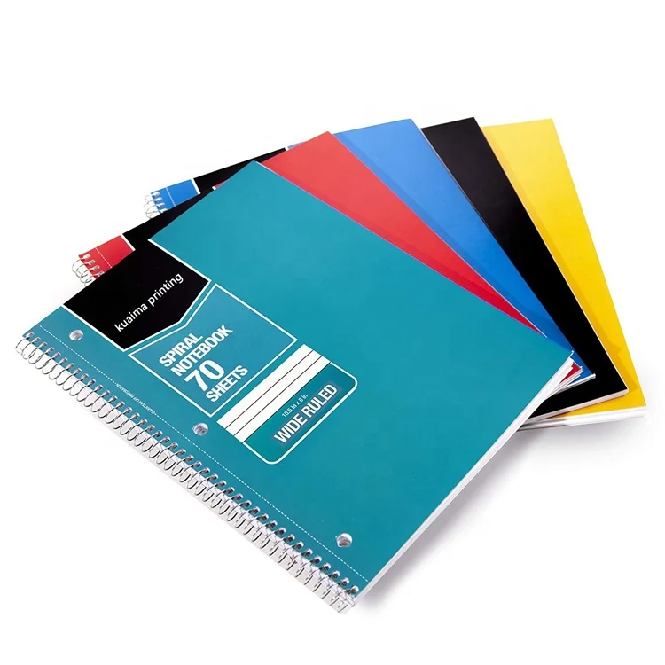 Cheap a4 a5 spiral notebook for school