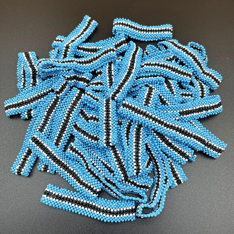 Dazgirl 3mm beads handmade australian flag beaded bracelet