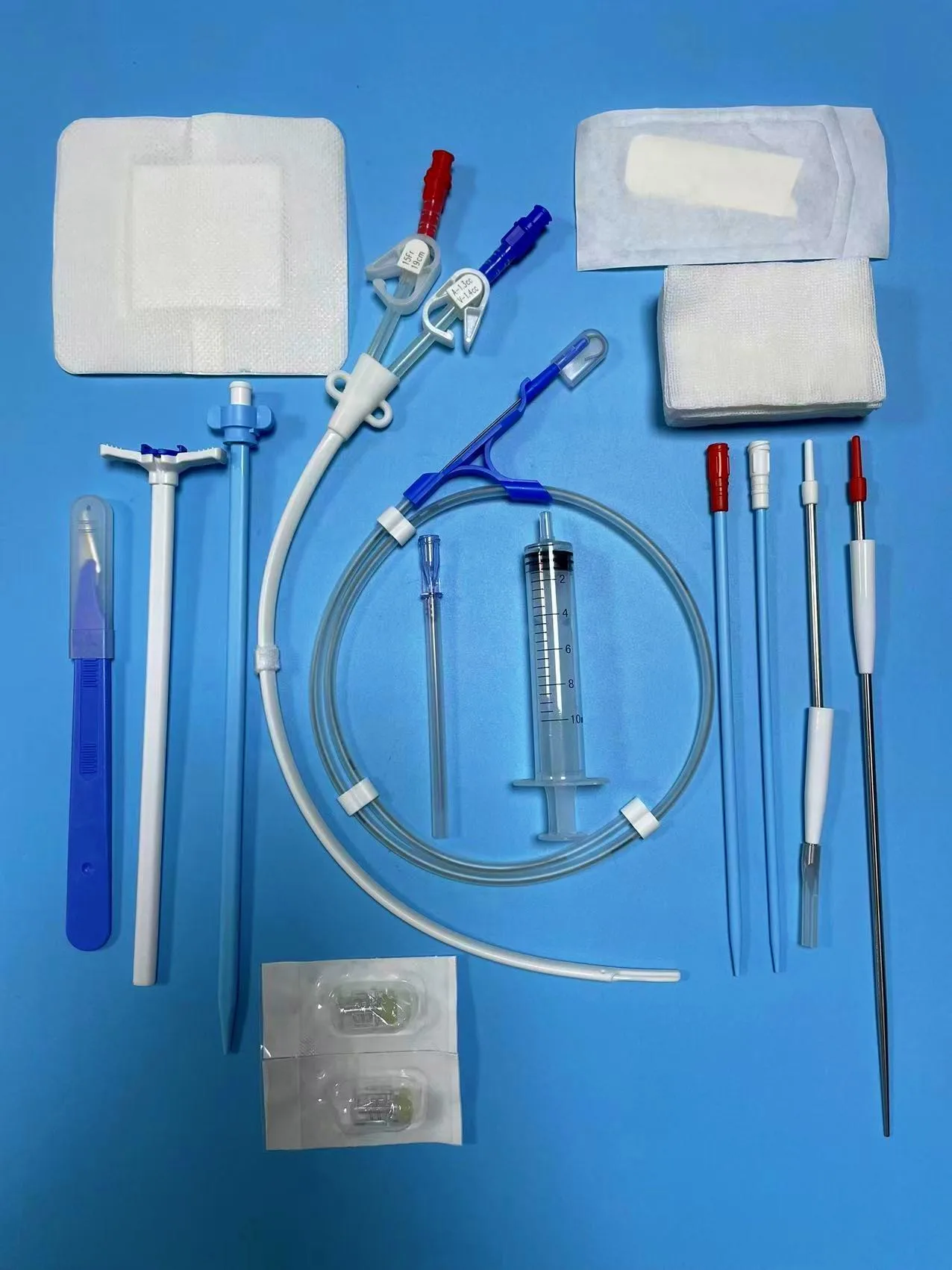 Double and Triple Lumen Hemodialysis Catheter Disposable Haemodialysis Catheter Haemodialysis Kit Dialysis Catheter