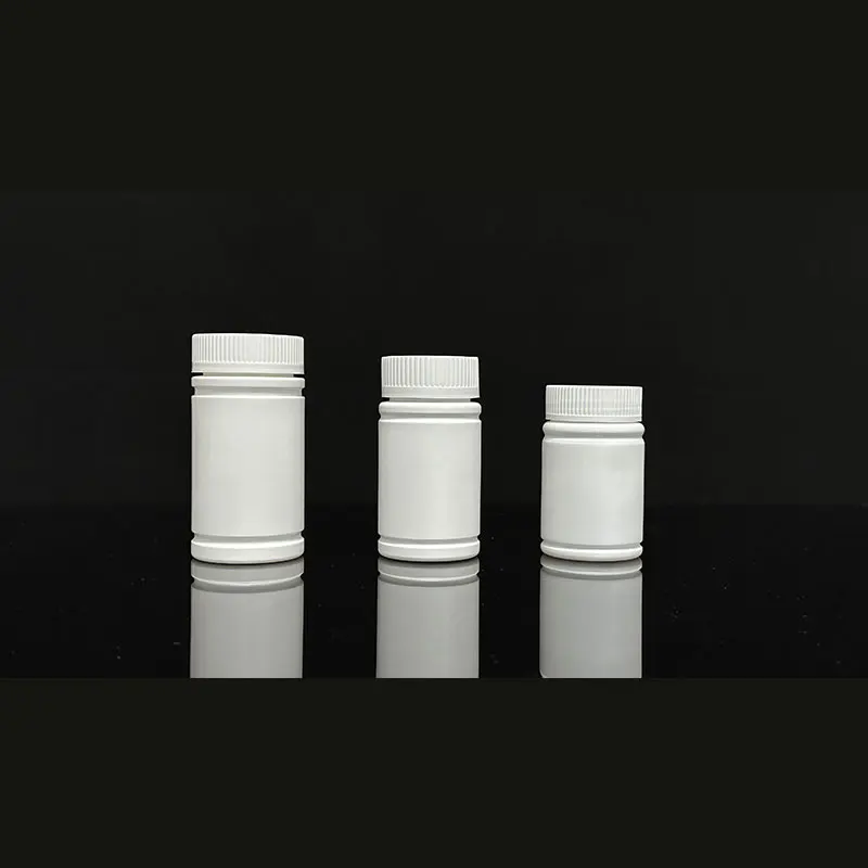 30ml Cylindrical Safety Cap Sealed Bottle Empty Tablet Container for Food Drug Packaging Solid Vitamin Capsule Container