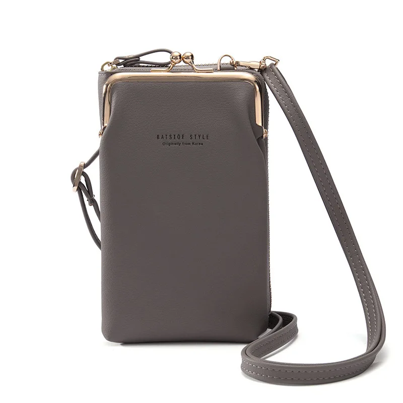  2021 new women messenger mobile phone bag fashion multi-function adjustable shoulder bags ladies