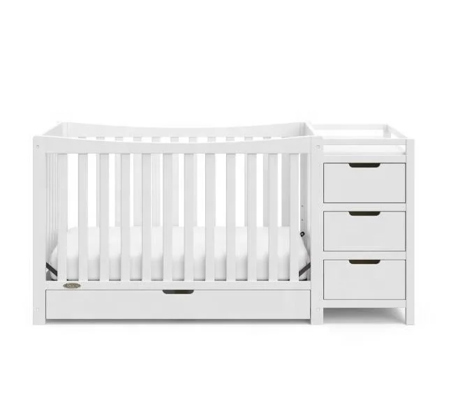LM KIDS Factory Direct Sales baby cot bed crib baby wooden cot bedroom furniture cuna para bebes baby crib bed for kids