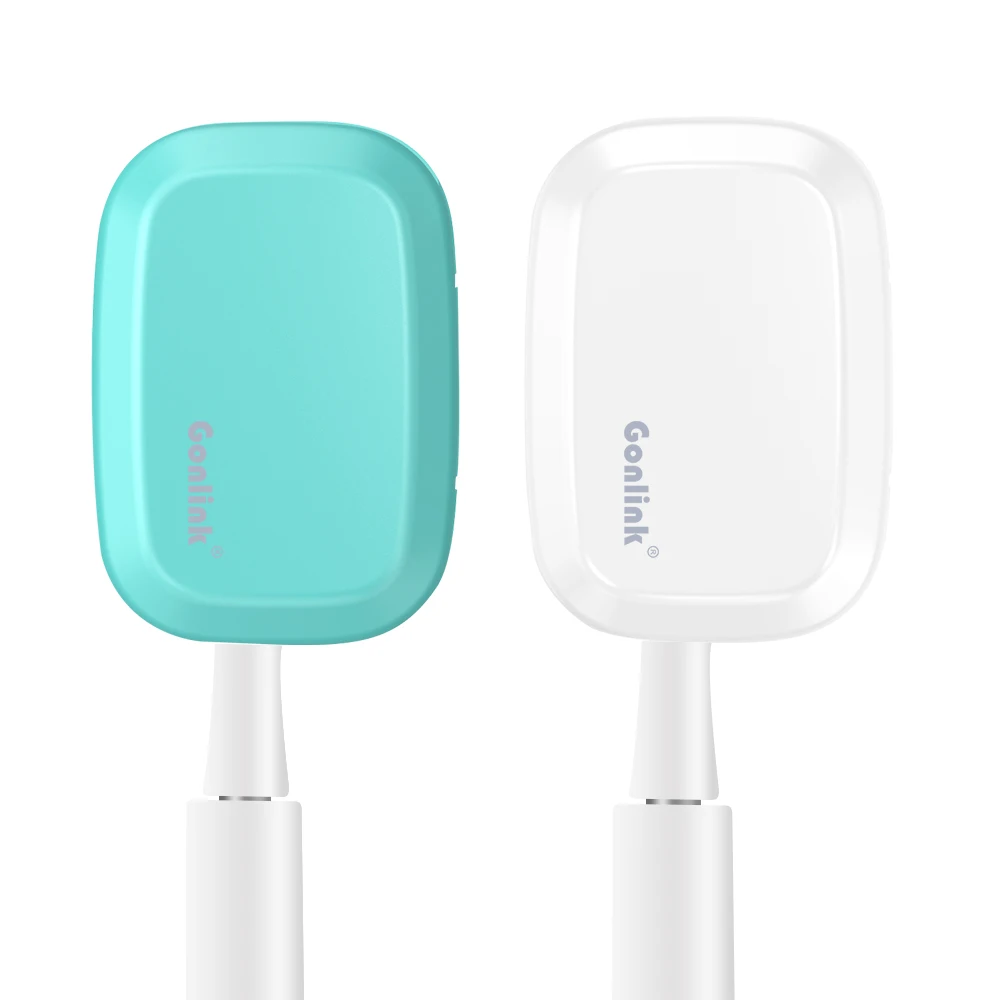  Лидер продаж Amazon дорожный дизайн автоматическая UVC легкая электрическая портативная зубная щетка стерилизатор